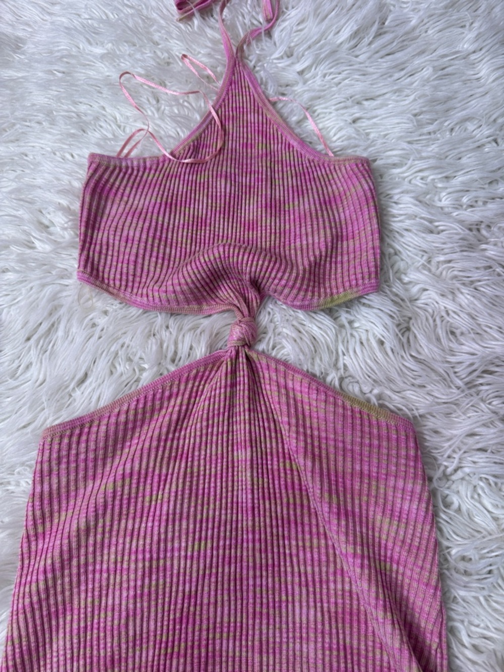 64 Pink Stripe Cotton Candy LA
